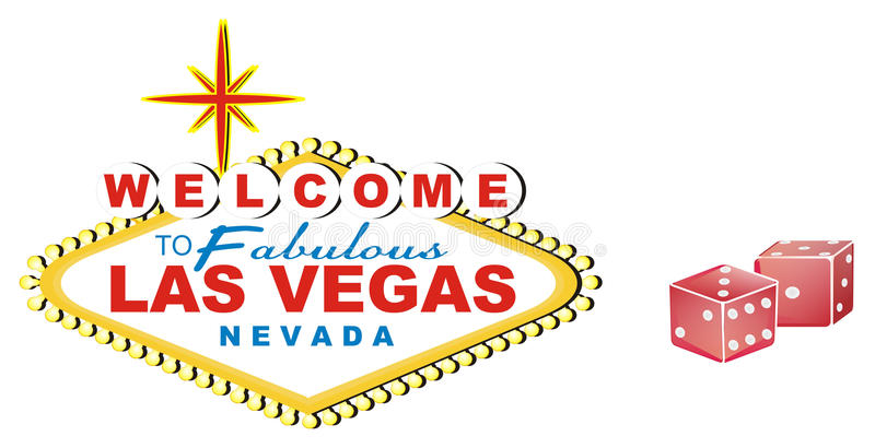illustration welcome to las vegas